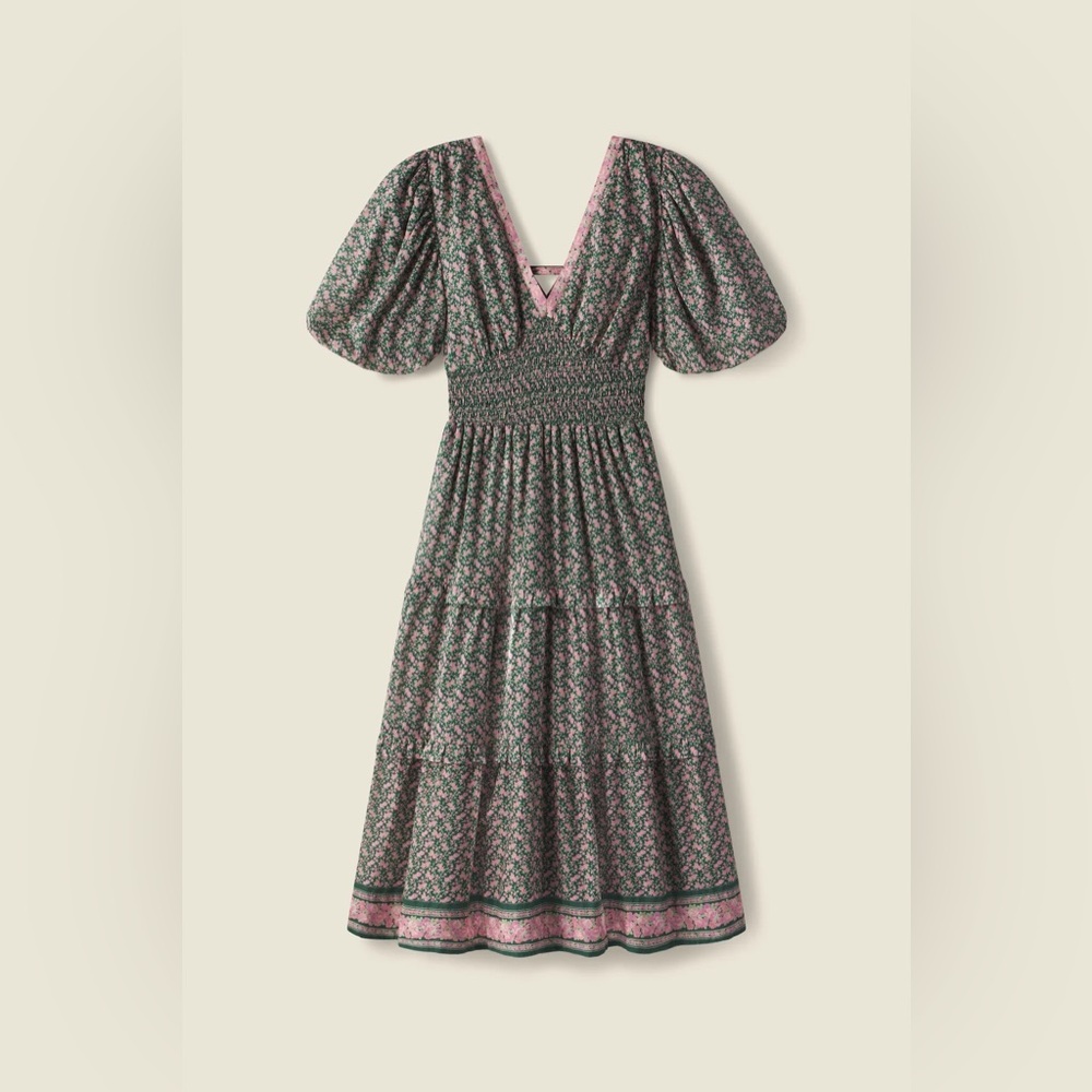 Trovata Birds of Paradis - Nellie Dress Sweet Melba Size X-Small NWT
